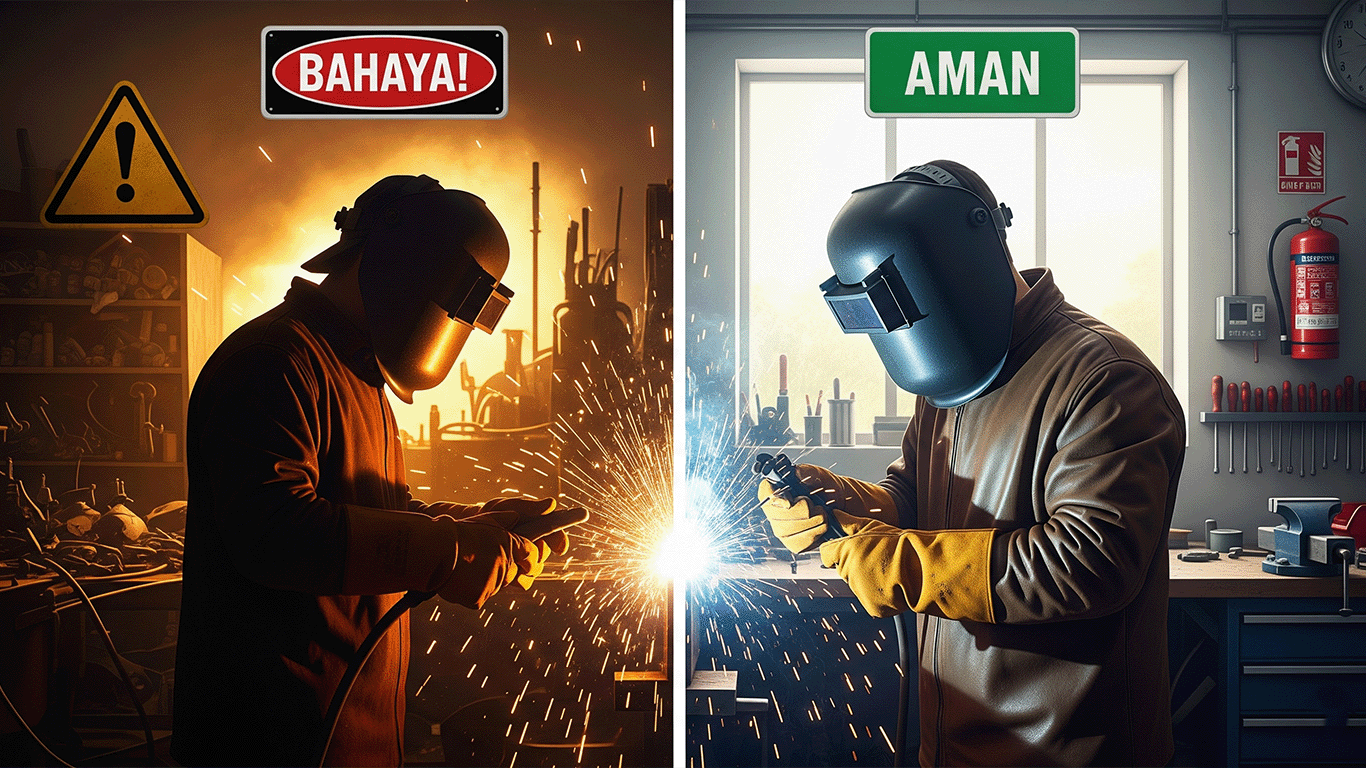 Safety First: 5 Kesalahan Fatal Saat Mengelas yang Sering Terjadi & Cara Menghindarinya