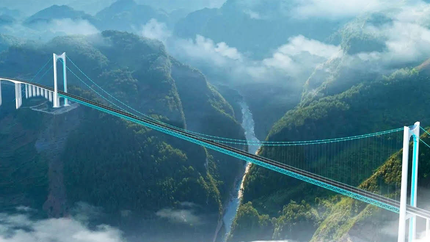 7 Fakta Mencengangkan Jembatan Ngarai Huajiang, Lebih Tinggi dari Gedung Pencakar Langit!